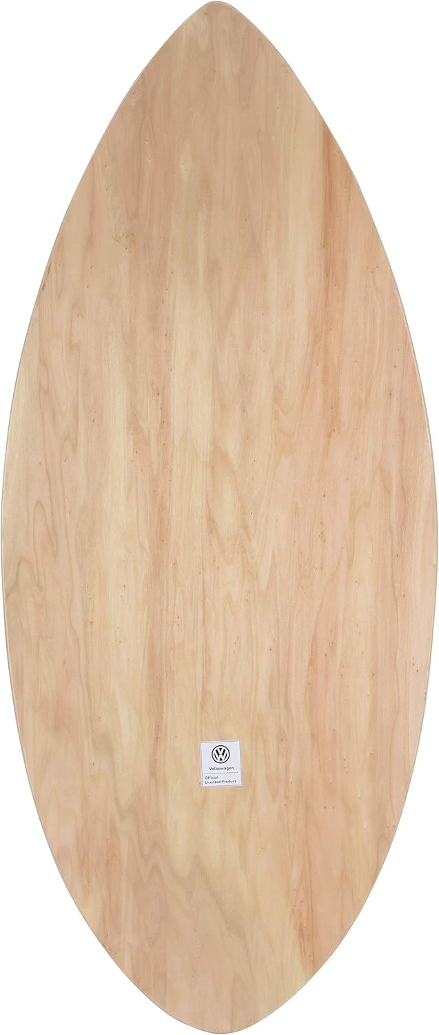 Brisa VW Collection - T1 Bulli Bus Skimboard aus Echtholz 104 cm Hellblau, 104 cm Hellblau