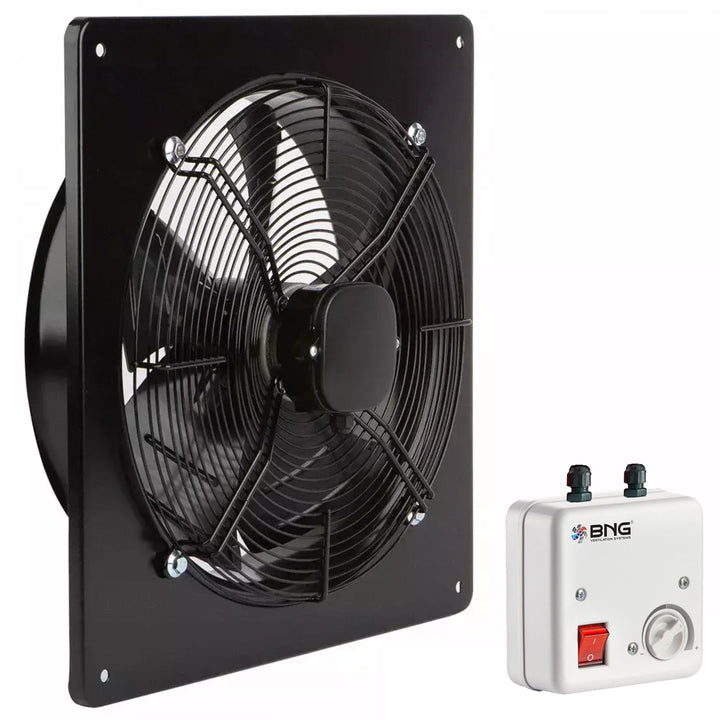 BVN VENTILATION SYSTEMS &amp; ELECTRICAL MOTORS Industrie Ventilator Axiallüfter für Zu- Abluft Wand Reg