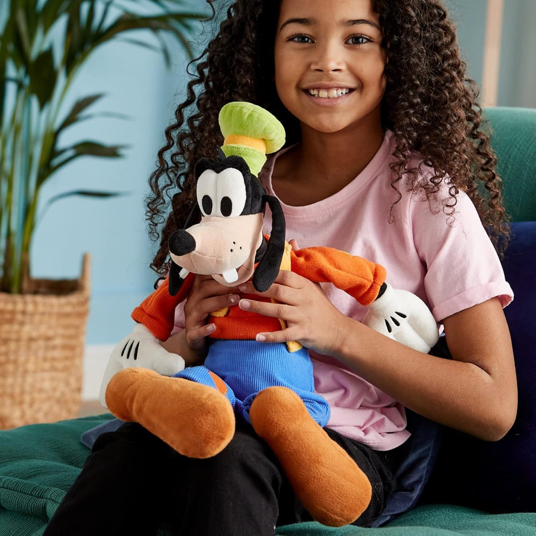 Disney Store Goofy Offizielles mittelgrosses Kuscheltier für Kinder, 50 cm, Kuscheltier mit gestickt