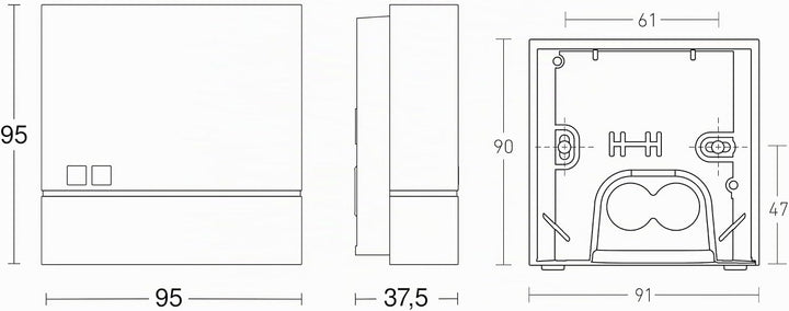 Steinel Dämmerungssensor NightmatIQ Plus Weiss, smarter Dämmerungsschalter, 1000 W, Zeitschaltuhr, p
