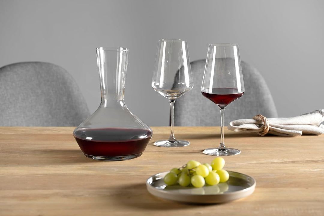 LEONARDO HOME PUCCINI Weinglas, Glas, klar, 6 Stück (1er Pack), 6 Rotweingläser 750 ml, Rotweingläse