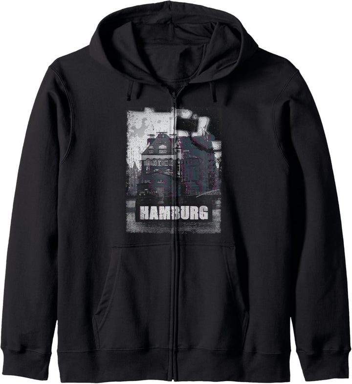 Hamburger Stadt Hamburg Moin aus Hamburger Streetwear Kapuzenjacke
