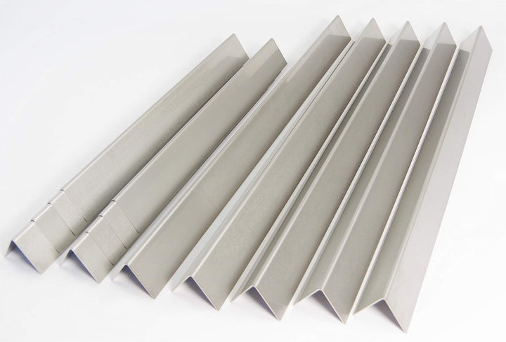 EWH Aromaschienen Brennerabdeckungen Flavorizer Bars für Weber Platinum I/II Genesis 1000-5500 (8 Ku