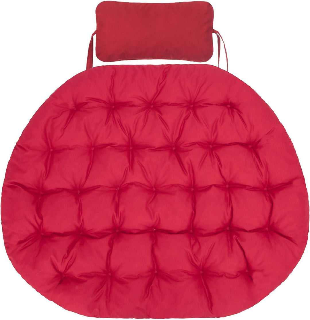 Bjird Hängesessel Kissen, Polster, Auflage für Polyrattan & Rattan Hängeschaukel, Sitzauflage für Hä