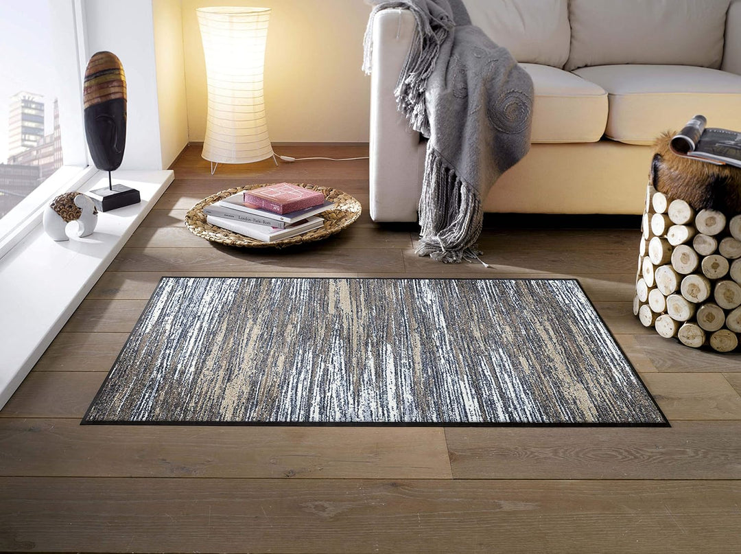 wash+dry Fussmatte, Scratchy beige 75x120 cm, innen und aussen, waschbar 75x120cm, 75x120cm