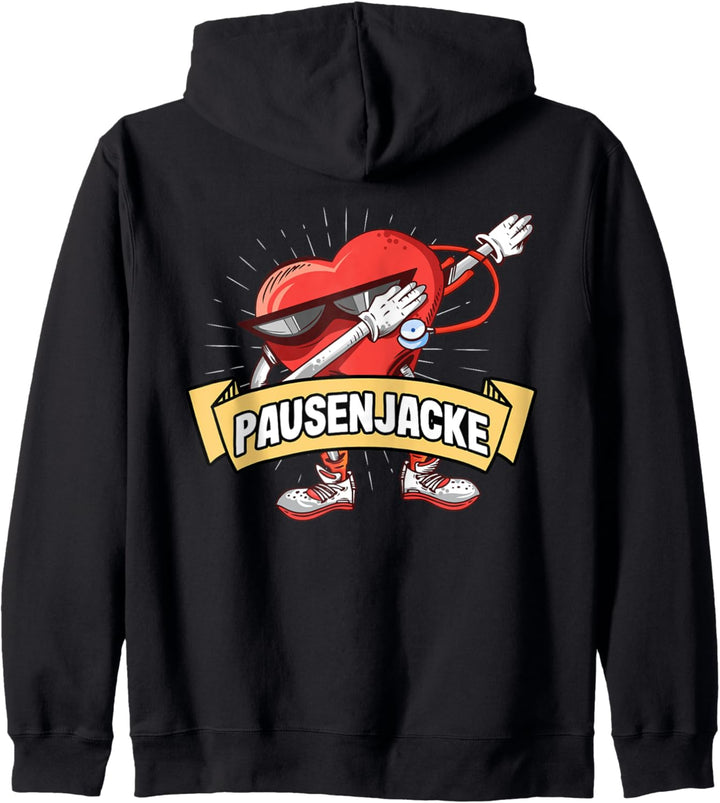 Pausenjacke Krankenschwester Altenpflege Pflegekraft Pflege Kapuzenjacke