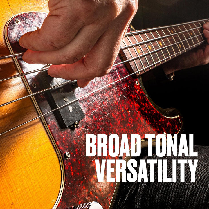 Dunlop DBFS40100 - Bass-Saitensatz - Flachnetze mit langer Mensur 40-100