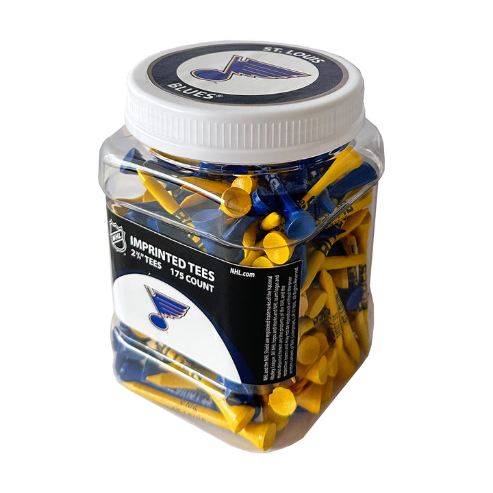 Team Golf Unisex-Erwachsene Jar of Glas mit 175 Golf-Tees, Verschiedene Teamfarben, Einheitsgrösse C