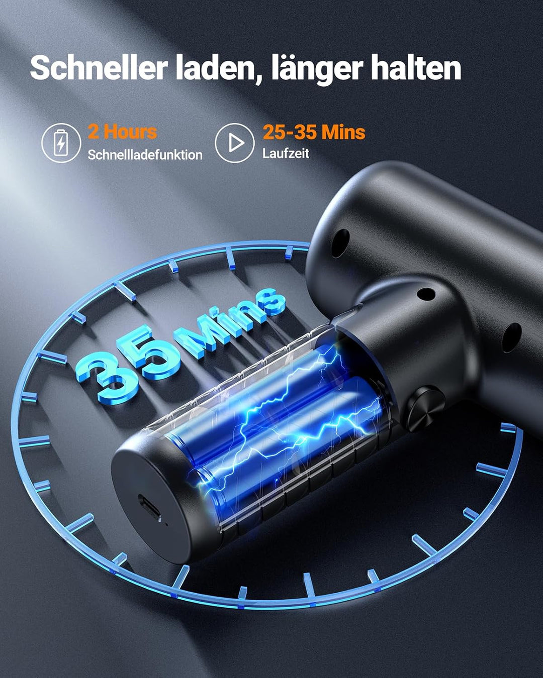 SEALIGHT Handstaubsauger, 32KPA Handstaubsauger Akku Kabellos | Autostaubsauger Stark mit Bürstenlos