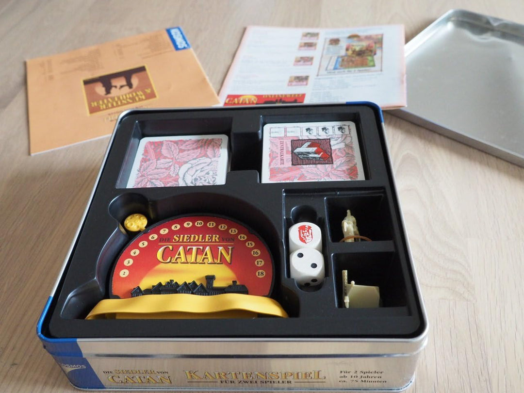 Kosmos - Catan Kartenspiel Jubilumsausgabe in Blechdose