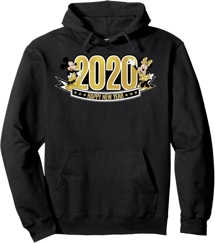 Disney Mickey And Friends New Year Mickey And Minnie 2020 Pullover Hoodie