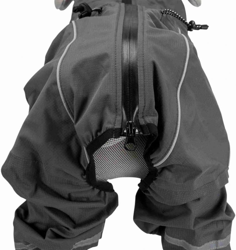 Trixie Vaasa Hunde-Regenmantel, Grau, 30 cm grau 30 cm(1er Pack), grau 30 cm(1er Pack)