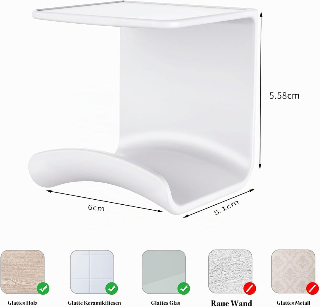 Cozycase Universal Headset Halterung Tisch - 2 Stück Kopfhörer Halter Wandhalterung Holder mit stark