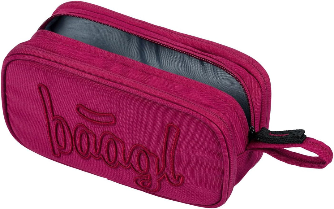 Baagl Federmäppchen Schule Mäppchen Federmappe Federtasche Kinder Etui Ruby | Das Eggy Mäppchen mit
