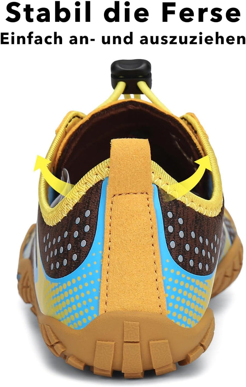 SAGUARO Barfussschuhe Kinder Barfussschuhe Schnell Trocknend Badeschuhe für Jungen Mädchen Gr.24-36