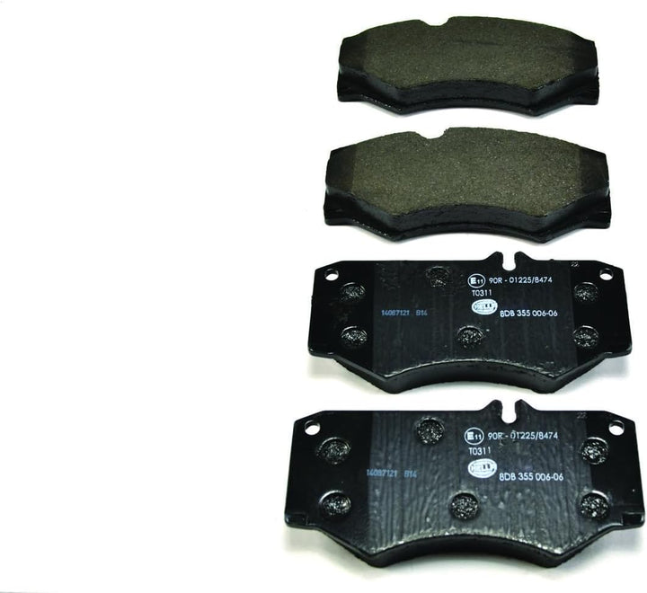 HELLA PAGID 8DB 355 006-061 Bremsbelagsatz - T0311 - Dicke/Stärke: 18mm - Bremssystem: Perrot - für
