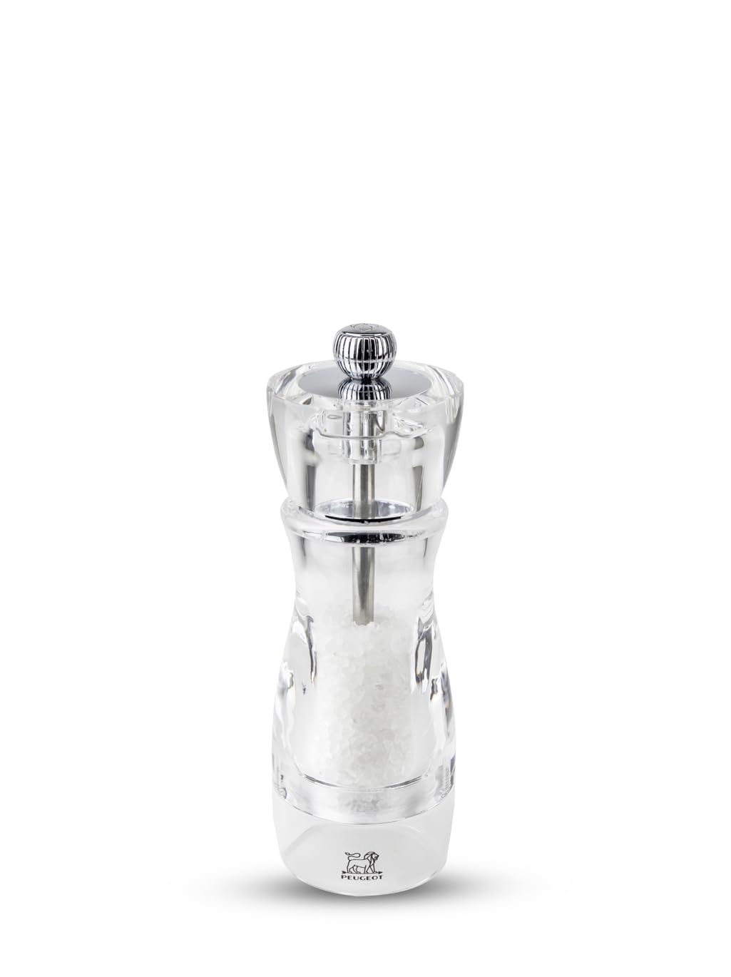 Peugeot 18238 Vittel Salzmühle Acryl, 4,9 x 4,9 x 16 cm, transparent Salzmühle 16 cm, Salzmühle 16 c