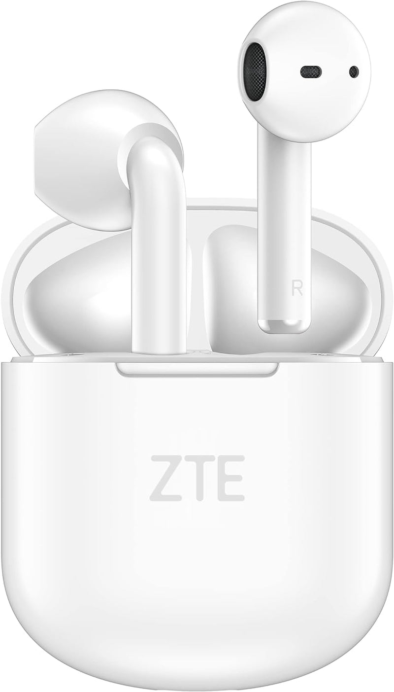 ZTE Kabellose Kopfhörer, TWS, Bluetooth 5.0, 23 Stunden Akkulaufzeit, HD-Mikrofon, Touch-Steuerung,