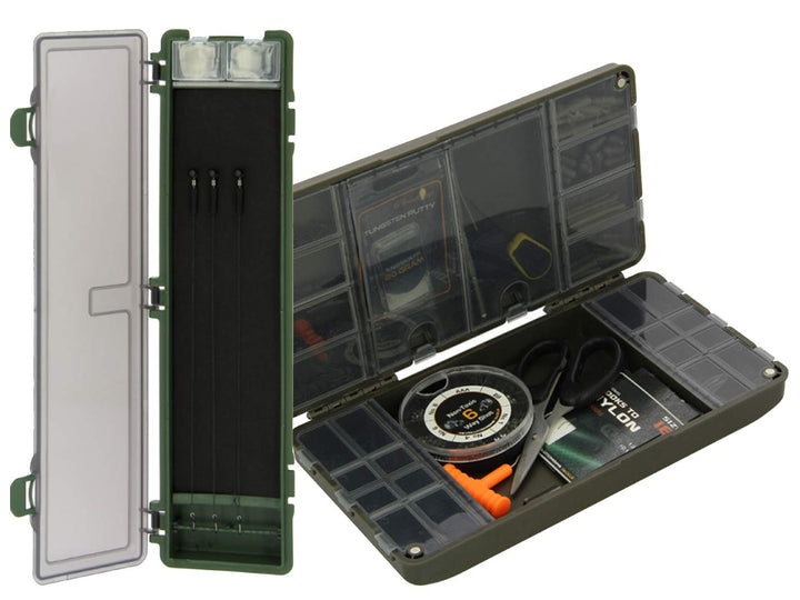 G8DS® Tackle Box für leichte Aufbewahrung ihres Zubehörs Angeln Karpfenangeln Magnetverschluss inklu