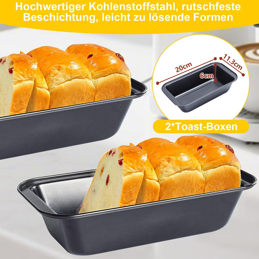 YINGRACE Airfryer Zubehör für Philips Airfryer Dual Basket 3000 Series NA350, 5000 Series NA550, 8PC