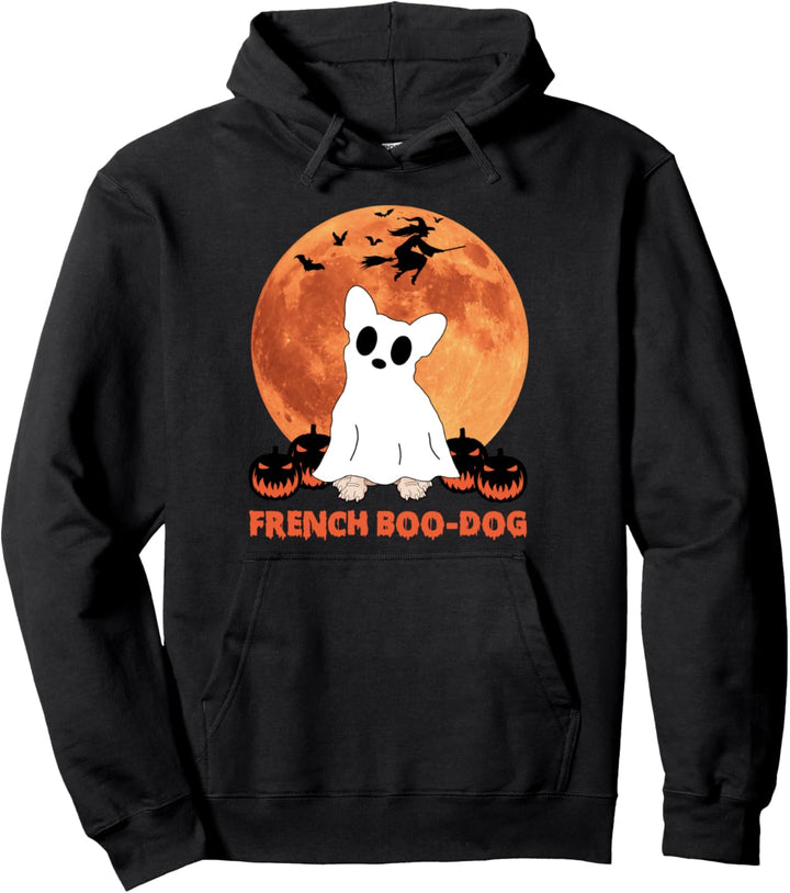 French Boo-Dog Französische Bulldogge Halloween Kostüm Pullover Hoodie