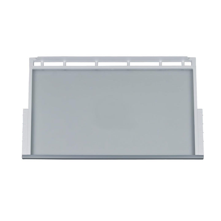 Glasplatte mit Rahmen für Kühlschrank kompatibel mit Bosch 00748397 Ablageplatte aus Glas 471x306 mm