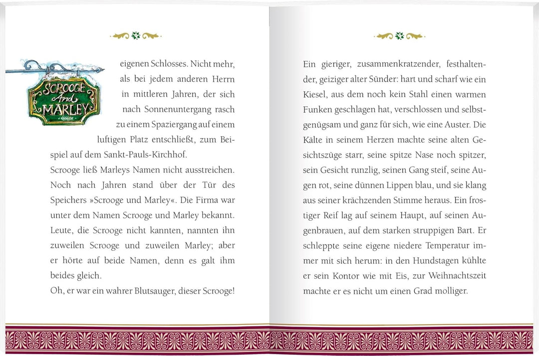 Buchbox-Adventskalender – Charles Dickens Eine Weihnachtsgeschichte: in 24 BüchleinDie bibliophile B