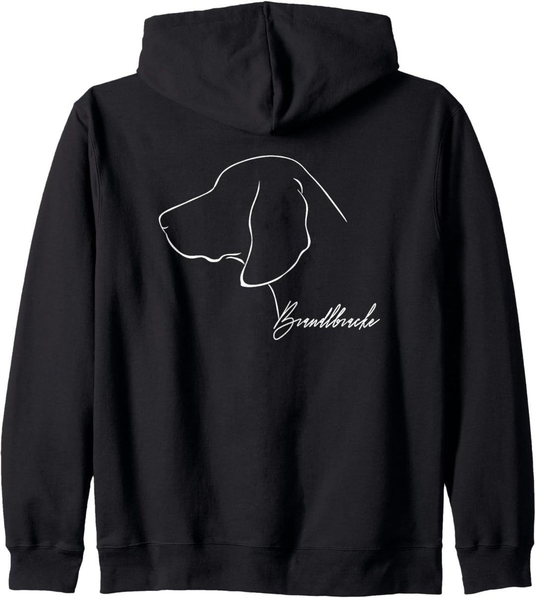 Brandlbracke Profil Jagdhund Hunderasse Jäger Hund Hunde Kapuzenjacke