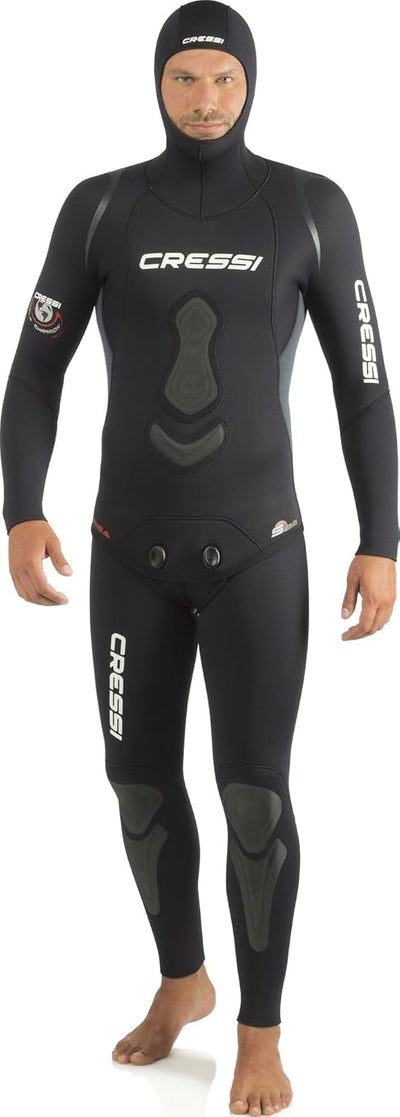 Cressi Apnea Complete Wetsuit - Kompletter Tauchanzug in Soft Neopren, erhältlich in Stärken von 3.5