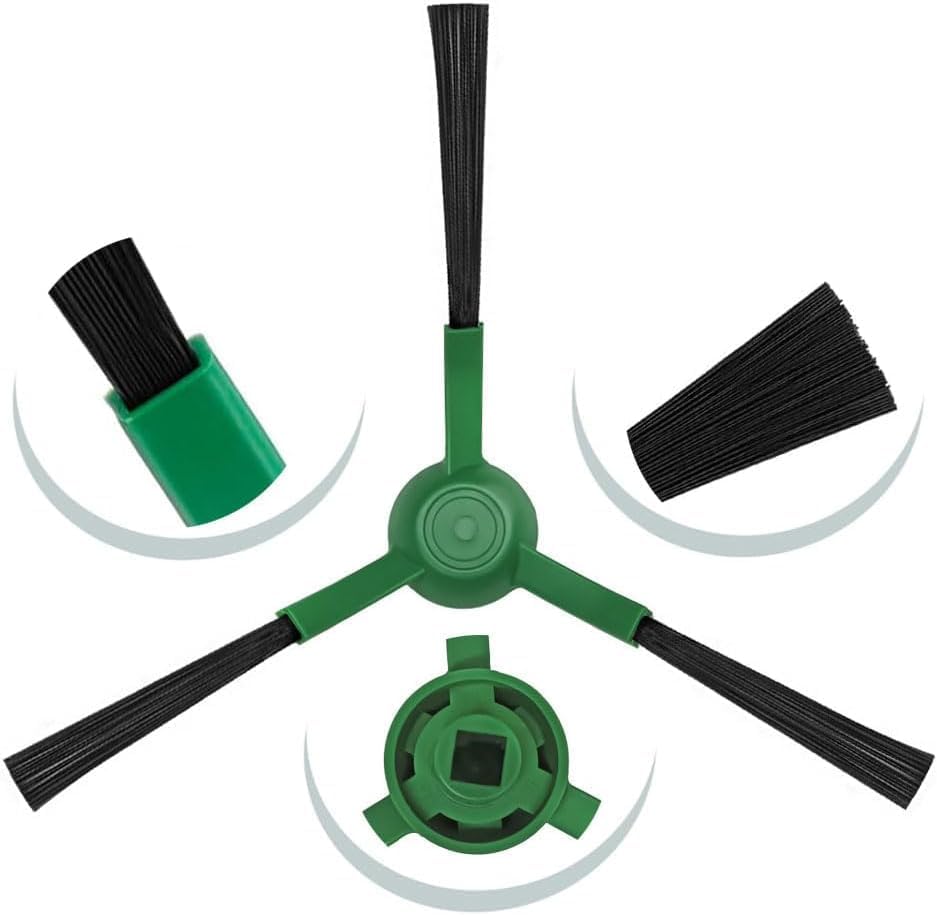 Zubehör für iRobot Roomba Plus 505 Combo / 405 Combo Roboterstaubsauger 25er-Pack 2 Hauptbürsten, 4