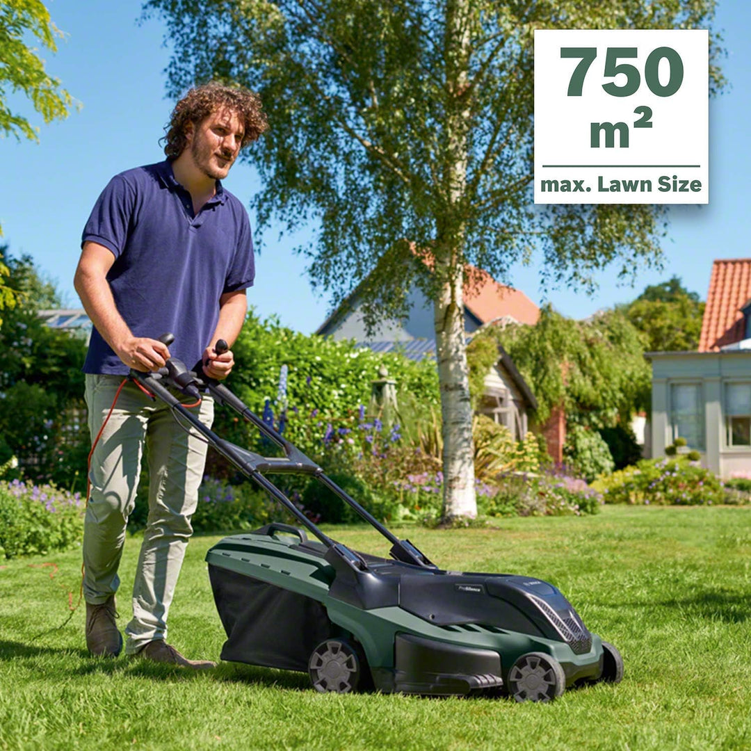Bosch Rasenmäher AdvancedRotak 750 (1700 Watt, Schnittbreite: 44 cm, Rasenflächen bis 750 m², im Kar