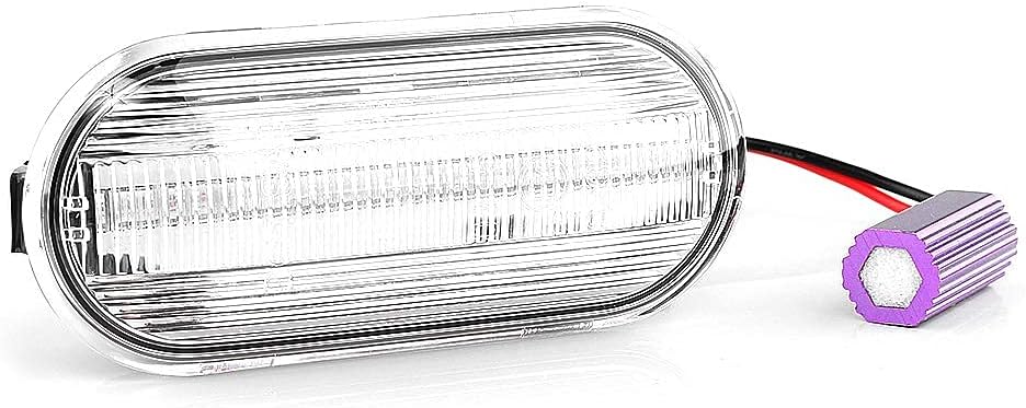LIGHTDELUX Ersatz für 2 x LED Blinkleuchte Blinker Seitenblinker ohne Fehlermeldung mit Zulassung V-