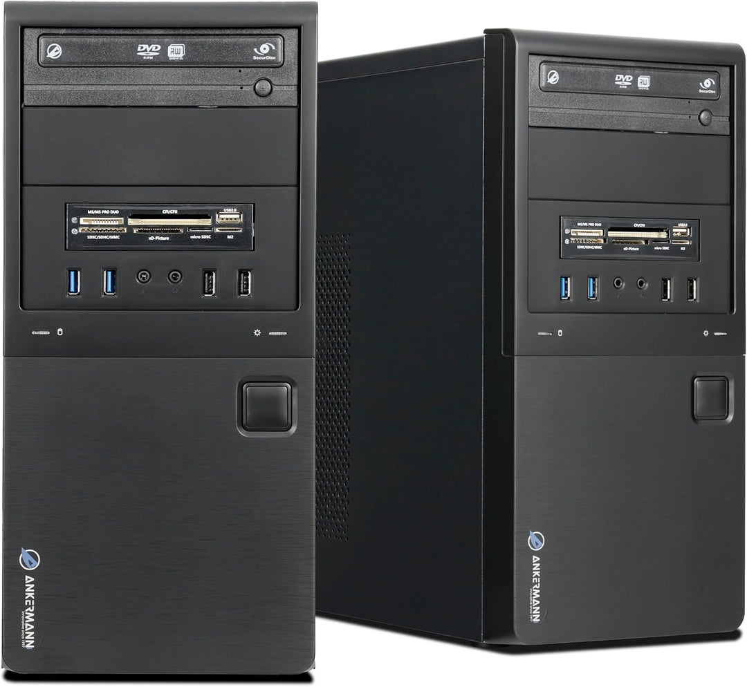 Ankermann Business Silent CAD Workstation | Intel Core i7-8700 | Nvidia GeForce Quadro M4000 8GB | 3