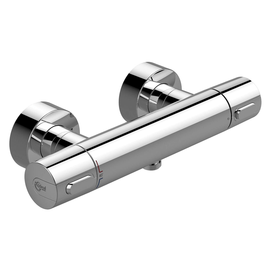 Ideal Standard A4618AA Brausethermostat Ceratherm 100 Aufputz, verchromt, Dusche