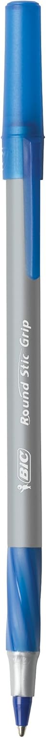 BIC Stic Grip Stifte 12 Count blau