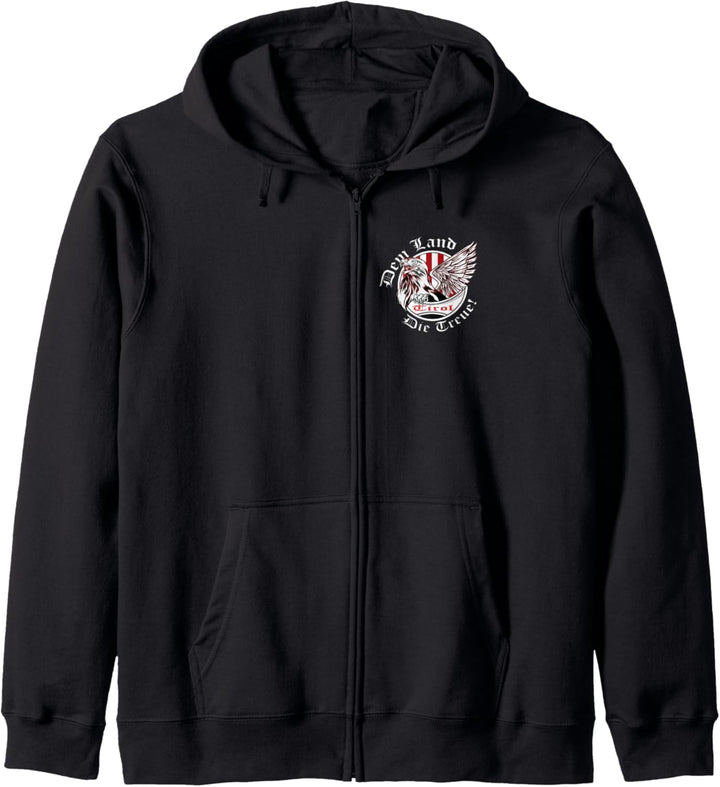 Tirol T-Shirt Dem Land Tirol die Treue Wappen Adler Tiroler Kapuzenjacke