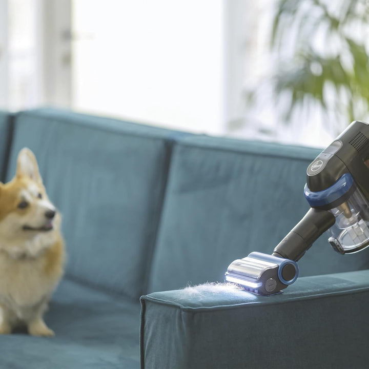 Hoover Akku-Stabstaubsauger mit Hydro-Moppaufsatz, hohe Saugkraft, Anti-Twist gegen verhedderte Haar