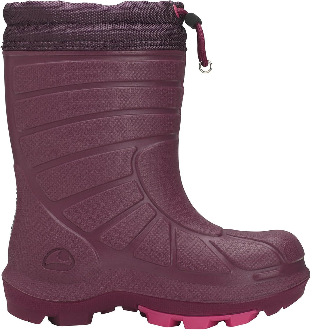Viking Unisex Kinder Extreme Warm Schneestiefel 37 EU Dark Pink Magenta, 37 EU Dark Pink Magenta
