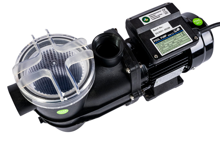 HST Sicherheitstechnik Profi Leis Poolpumpe 8 m3, 7980 Liter/Std, 250 W I Erweiterbare Filterpumpe m