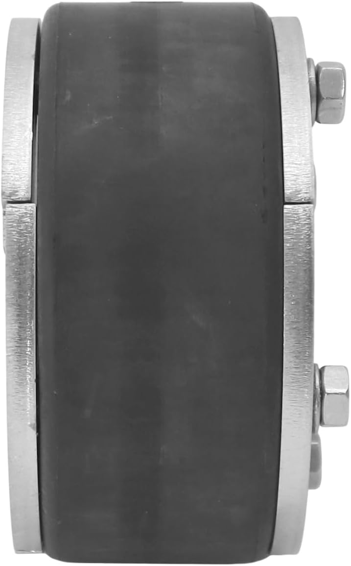 WITTKOWARE 100mm Mauerdurchführung (DN100 Ringraumdichtung), geteilt, für 1 Kabel oder Rohr 18-63mm