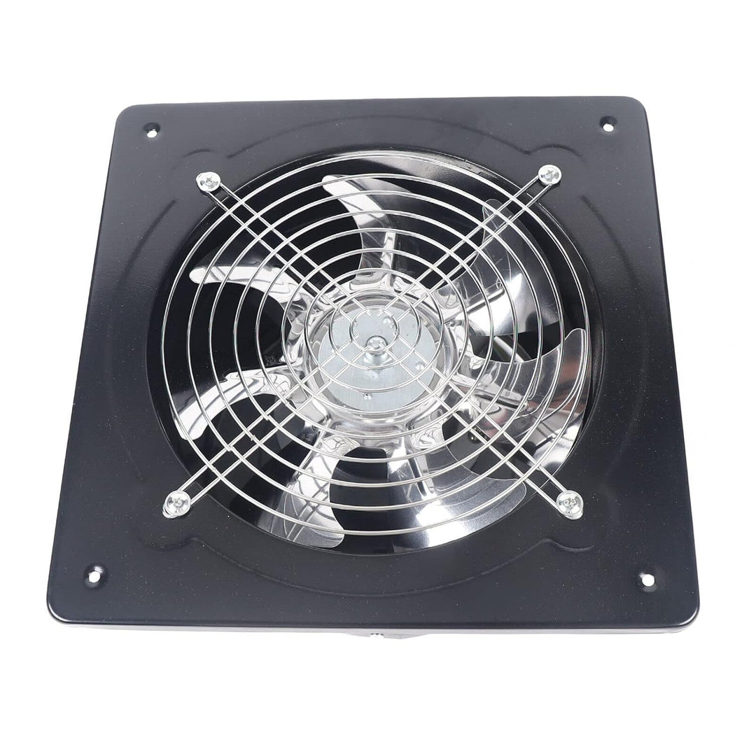 Axial Industrie Ventilator Ø 200 mm schwarz Abluft Zuluft Rohrlüfter Radial Rohr Lüfter Absauglüfter