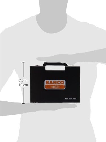 Bahco 400003030 Lochstanzen-Set, 16-teilig, 3-30mm Wechselbar