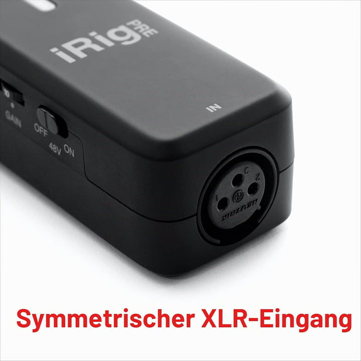 iRig Pre HD - Digital, high definition microphone interface with studio quality preamp, Digital