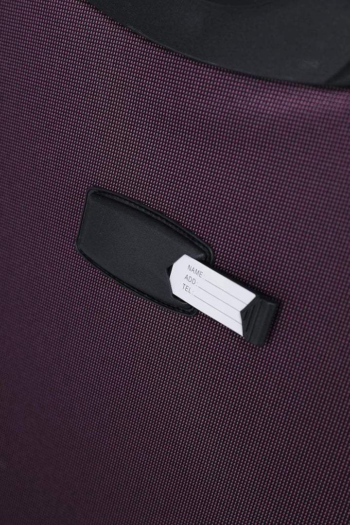 BEIBYE 4 Rollen Reisekoffer 3tlg.Stoffkoffer Handgepäck Kindergepäck Gepäck Koffer Trolley Set-XL-L-
