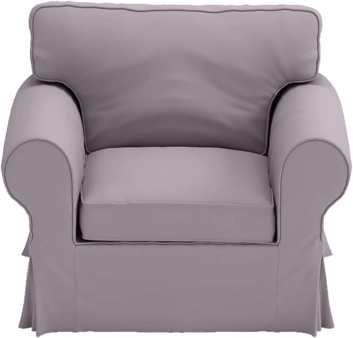 Der Sofabezug ist speziell für IKEA EKTORP Sofa Armlehnstuhl angefertigt. Nur Bezug. Ektorp Schonbez