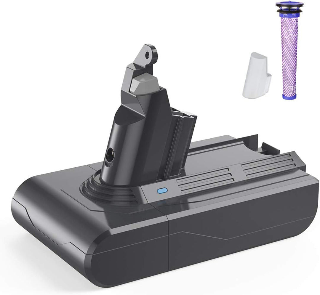 FLYLINKTECH Dyson V6 3500mAh für Dyson V6, 21,6 V Li-Ion Ersatzakku für Dyson V6 DC59 DC58 DC61 DC62