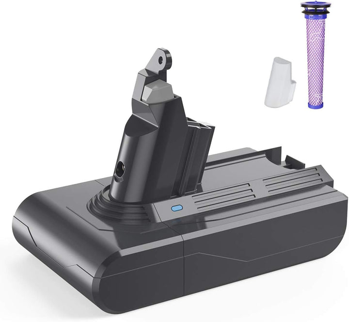 FLYLINKTECH Dyson V6 3500mAh für Dyson V6, 21,6 V Li-Ion Ersatzakku für Dyson V6 DC59 DC58 DC61 DC62