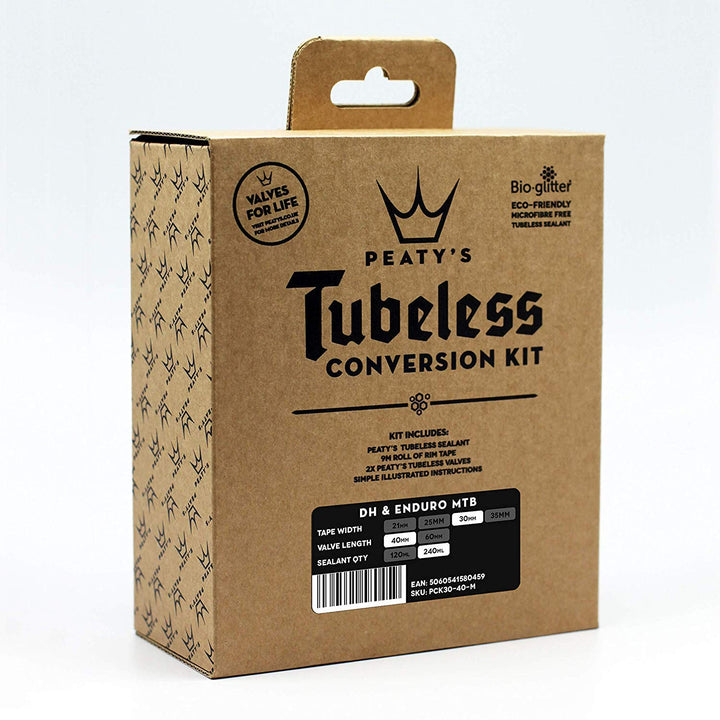 Peaty's Tubeless Wheel Conversion Kit 25 mm, 25 mm