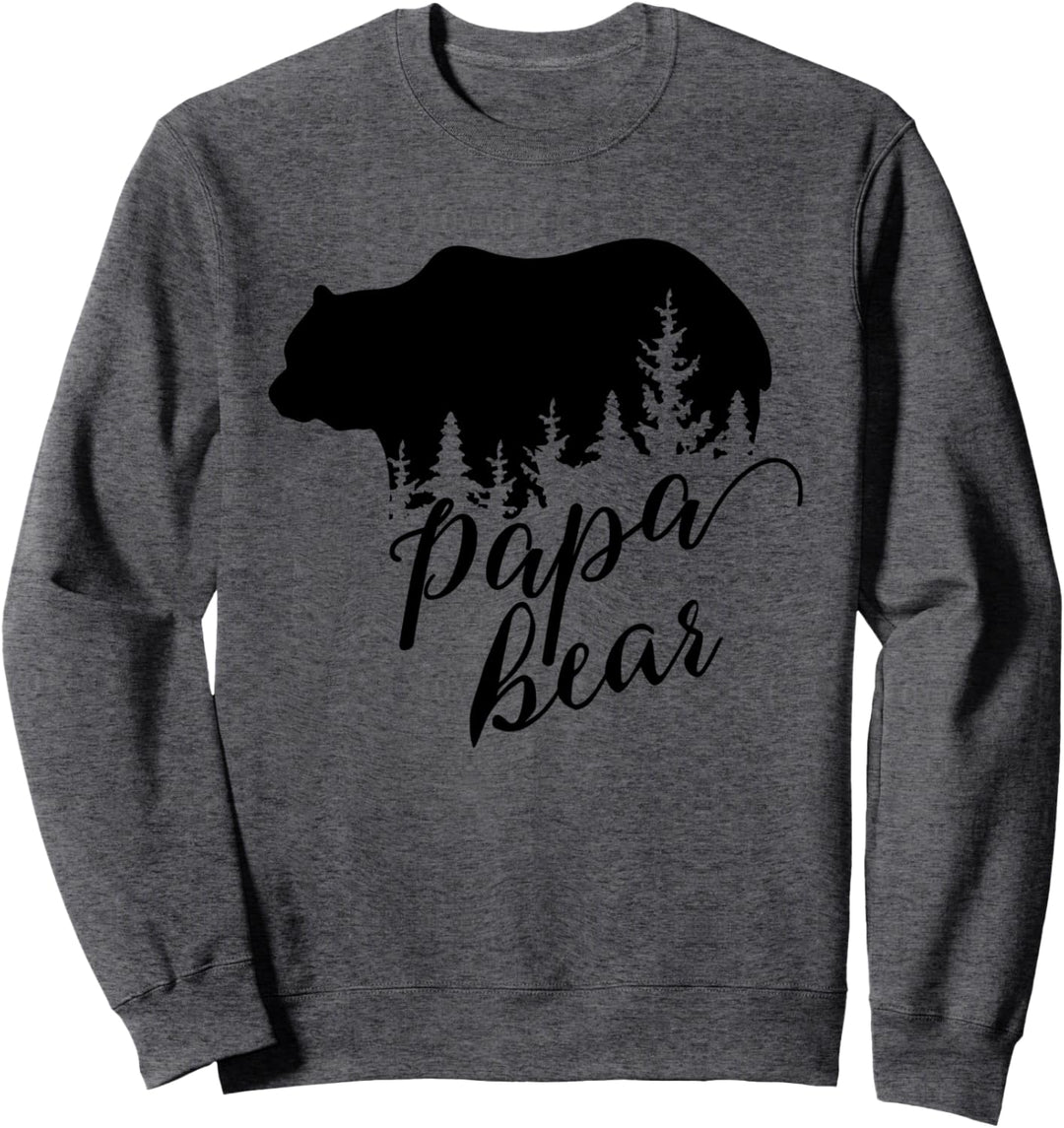 PAPA BEAR Outdoor Abenteuer Geschenk Sweatshirt