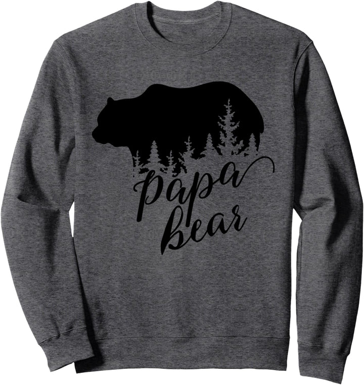 PAPA BEAR Outdoor Abenteuer Geschenk Sweatshirt